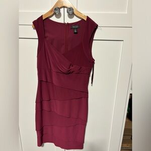 White House Black Market Instsntly Slimming dress GUC - size 12